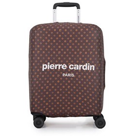 Resim Pierre Cardin Likralı Kabin Boy Koruyucu Valiz Kılıfı 