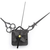 Resim 2 Adet Duvar Saati Mekanizması , Askılı , Şaft Uzunluğu 16 Mm , (526691967) 