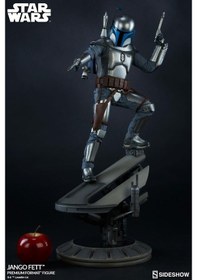 Resim Sideshow Collectibles Jango Fett Premium Format Figure 