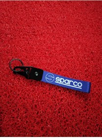 Resim CEBECİOTO SPARCO MAVİ BEZ ANAHTARLIK KALİTELİ OTO - MOTO AKSESUAR 