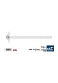 Resim Hatas 01220 Minkale Başlı T Cetveli İnce Bizote 120 CM Şeffaf 