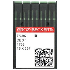 Resim Groz Beckert DBX1 (16X231) 12/80 Makine İnce Dip Dikiş İğnesi -100ADET 