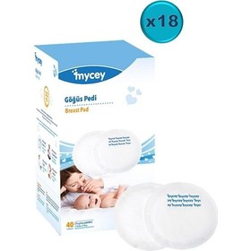 Resim Mycey Göğüs Pedi (40 Lı) 720 Adet (18PK*40) 
