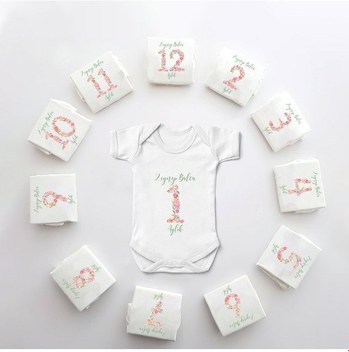 Ahşap İsme Özel Mini Kutu Beyaz