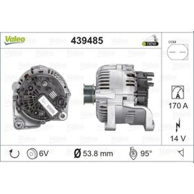 Resim Valeo 12V Alternatör Dinamo 170 A Com/Bss Bmw 2002 N11.1251 
