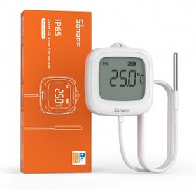 Resim Snzb-02ld Zigbee Ip65 Lcd Ekranlı Problu Akıllı Sıcaklık Sensörü 