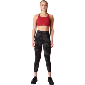 Resim Sweaty Betty Power Ultrasculpt High Waist 7/8 Kadın Siyah Fitness Tayt 