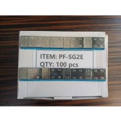 Resim Yapıştırma Balans Kurşunu, Galvaniz Sac Üzeri Geniş Mavi Bantlı, 5-10GR, 100 Adet/paket, Net 6kg 