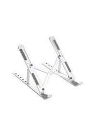 Resim Büro Ev Ofis Bilgisayarı İçin Ayarlanır Alüminyum Notebook Laptop Standı 