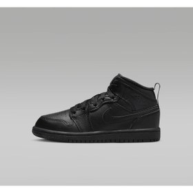 Resim Nike Jordan 1 Mid Çocuk Spor Ayakkabı 