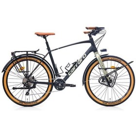 Resim Carraro Cr-t Traıl Erkek Şehir Bisikleti 520h Hd 27.5 Jant 20 Vites Mat Siyah Yeşil Kamuflaj Yeşil 