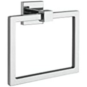 Resim Q-line A44994 Halka Havluluk, Krom Siyah 