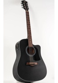 Resim Valler AG240-BK EQ Siyah Elektro Akustik Gitar 
