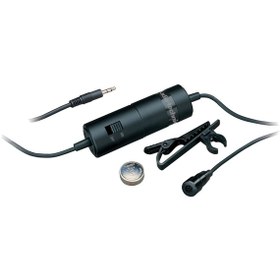Resim Audio Technica Atr3350 dslr Kamera için Lavalier/yaka Mikrofonu Audio Technica