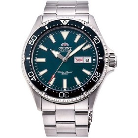 Resim Orient Ra-aa0004e39b Otomatik Çelik Gri Yeşil Kadran 42 Mm Erkek Kol Saati Gri 