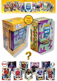 Resim Panini Fifa 2026 Metal Kutulu Futbolcu Kartları 24 Core 4 Le 1 Coin 1 Golden Kart - Mor Yeşil 