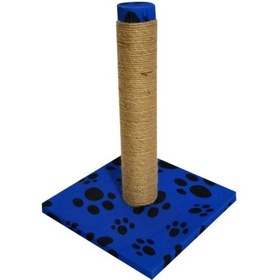 Resim Bio Sand Pati Desenli Kedi Tırmalama Tahtası Mavi 40 cm 