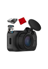 Resim Garmin 010-02899-00 Araç Kamerası Mini 3 Ultrakompakt 1080p, 140 Derece Görüş Alanı Paketi, Mikrofiber Temizlik Bezi, Deco Essentials Dönüştürücü ...-123533 