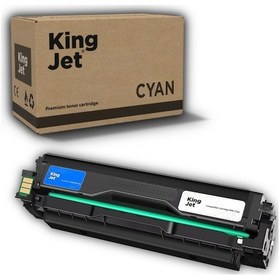 Resim Kingjet Samsung Uyumlu Clt-c504s Standart Kapasiteli Mavi Cyan Çipli Muadil Toner Clp-415n 