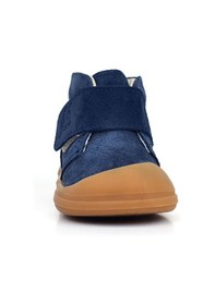 Resim Rakerplus Yoohoo Hakiki Deri Koyu Lacivert Cırtlı Unisex Bebek Bot Lacivert 