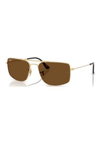Resim Rb 3779 001/57 59 Ray-ban Explorer 3 Polarize Güneş Gözlüğü Siyah 