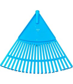 Resim Mavi Plastik Bahçe Tırmığı Seti, 2 Adet, Dayanıklı ve Kullanışlı Ürün. 