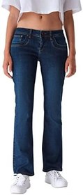 Resim LTB Bayan Jeans Valerie Bootcut Fit Kot Pantolon Denim Streç Pantolon Derin Bel Basic Pamuk Mavi w24 W25 W26 W27 W28 W29 W30 W31 W32 W33 W34 