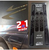 Resim Kia Picanto Kapı Eşiği Set + Çamurluk Vent Krom Görsel 