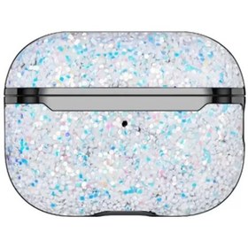 Resim Mepa Onegif Apple Uyumlu AirPods 2 2.nesil Bright Simli Apple Uyumlu AirPods Kapak - Gümüş Najmaddin 