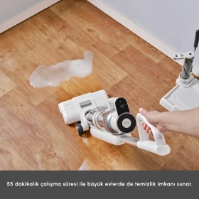 Resim Karaca Aquaclean Pet 3In1 Kablosuz Islak&Kuru Dik Süpürge, Paspas Ve El Süpürgesi 