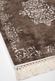 Resim Alanur Home Eko Trend Djt Yıkanabilir Kaymaz Taban 3 Lü Yatak Odası Takımı 616 Klasik Kahve 