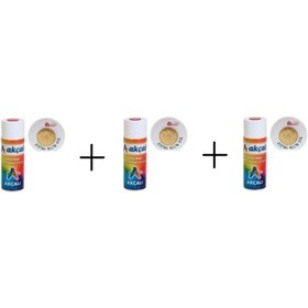 Resim Akçalı Altın Yaldız Sprey Boya 400ml*3 Adet 