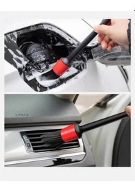 Resim Uslucan Alışveriş Araba Temizlik Detay Fırçası 5+1 Set 