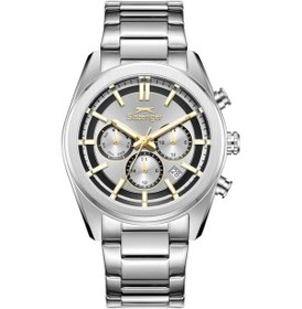 Resim Slazenger Sl.09.2554.2.04 Quartz Çelik Gri 42 Mm Erkek Kol Saati Gri 