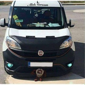 Resim Fiat Doblo 4 2015 Suni Deri Kaput Koruma Maskesi 