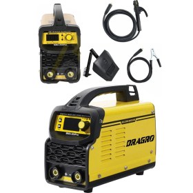 Resim Dragro Alman Mma 250 Amper Profesyonel Dijital Göstergeli Invertör Kaynak Makinesi 