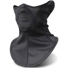 Resim Tcherchi Sonbahar ve Kış İçin Rüzgar Geçirmez Sıcak Tutan Maske Siyah 