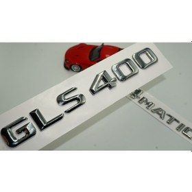Resim Benz GLS 400 4Matic Bagaj Krom Metal 3M 3D Yazı Logo 