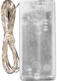 Resim Youtek Dört Renkli 2m 20 Led Sabit Aydınlatma Pil Kutu Işık Zinciri - Noel Odası Dormod Dekorasyon Işık Kaynağı Çok Renkli 