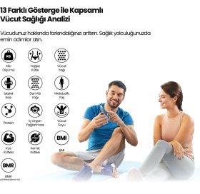 Resim Relux RBS2000 Wellness Akıllı Vücut Analiz Baskül 