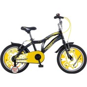 Resim Salcano Badboy 16 Jant (105/120 cm Boy) Erkek Çocuk Bisikleti - Siyah Sarı Gri 