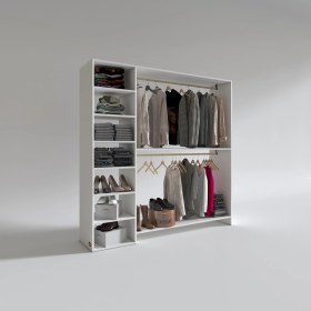 Resim Kenzlife giysi dolabı abdurrahman 180*180*40 byz gardırop 