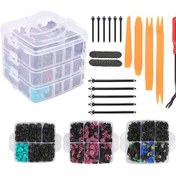 Resim Mufunye 723 Adet Araba Tutucu Klipsi Ve Plastik Bağlantı Elemanları Seti 23 Boyut Otomotiv İtme Pim Perçin S 
