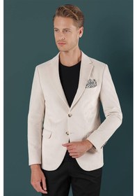 Resim Efor C 651 Ceket Slim Fit Taş Casual Taş 