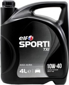 Resim Elf Sporti TxI 10W-40 ACEA A3-B4 Motor Yağı 4 L 