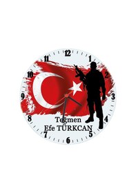 Resim Askere Hediye Isimli Ofis Duvar Saati 