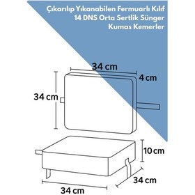Resim Miralay Bebekler ve Çocuklar İçin Sandalye Yükseltici Mama Sandalyesi Minderi Mavi Yıldız 