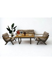 Resim Norma Oturma Grubu Cappuccino 