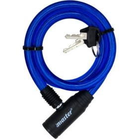 Resim Master 500941 Anahtarlı Bisiklet Kilidi 10MM x 80CM 
