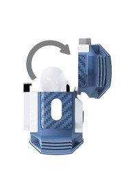 Resim Apple Uyumlu AirPods 3. Nesil Hgea Airbag 35 Darbelere Karşı Dayanıklı Düğmeli Kılıf-kırmızı Kırmızı 